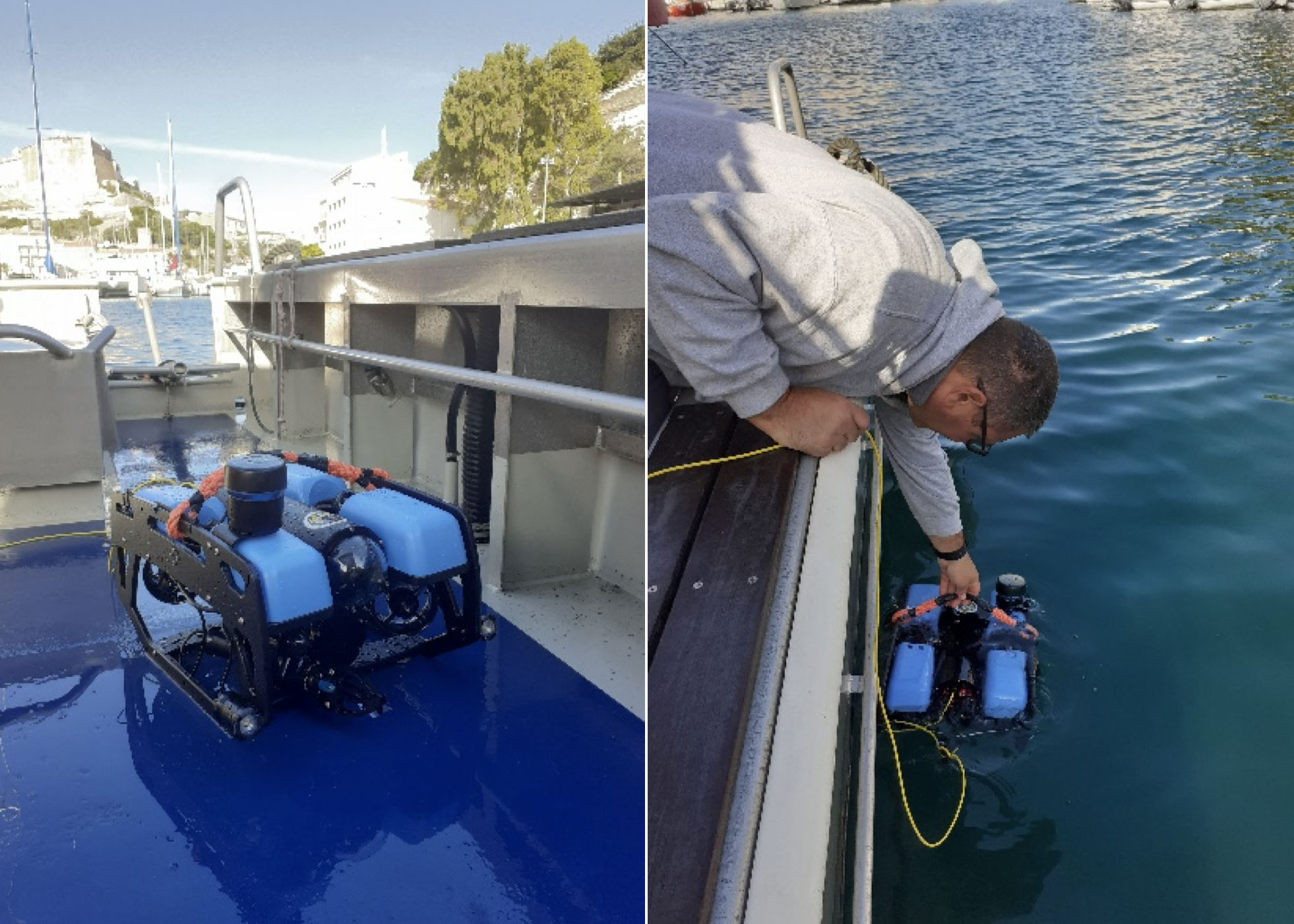Un ROV, robot pour étudier les fonds marins